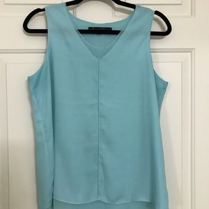Rose & Olive Sleeveless Blouse